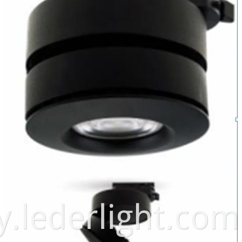 Traic Dimming Black LED Track Light